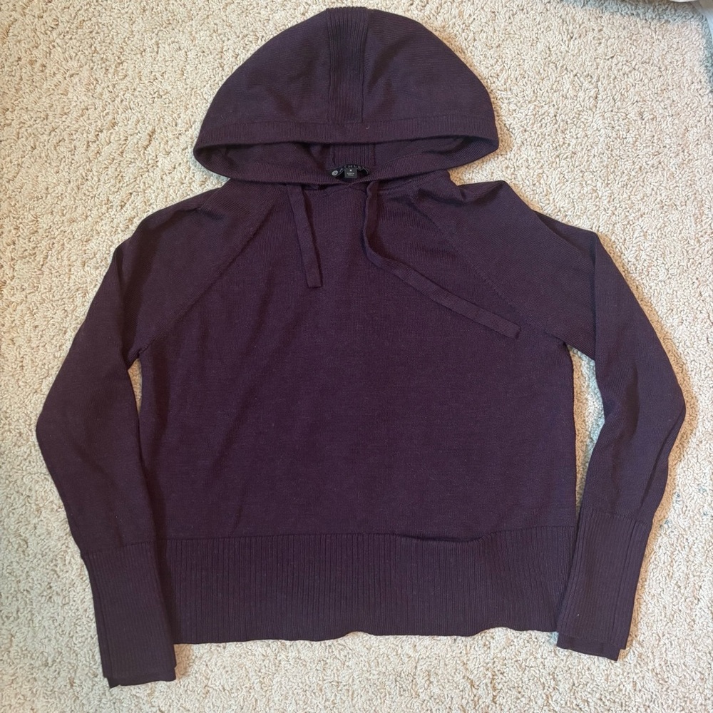 Athleta Deep Purple Knit Top